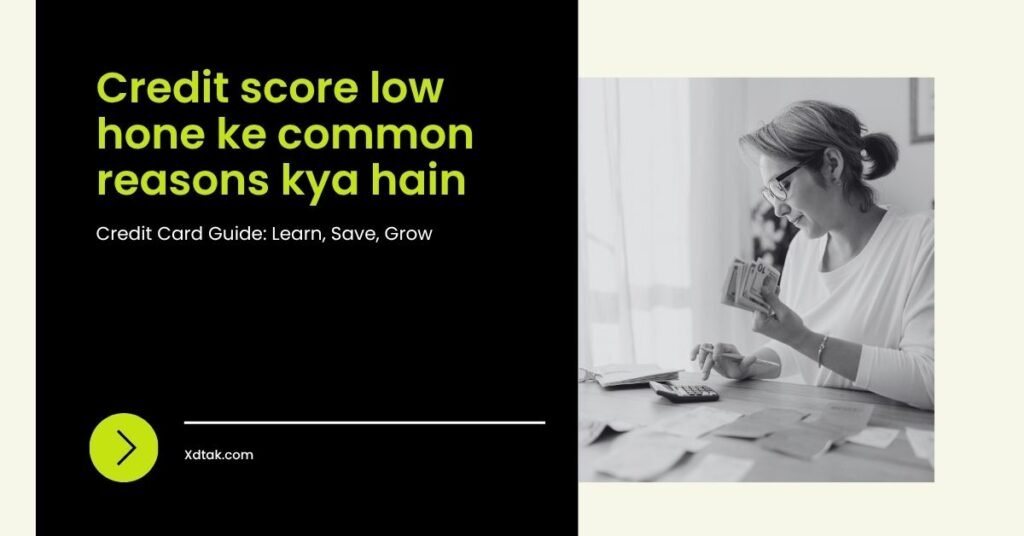 Credit Score Low Hone Ke Common Reasons Kya Hain