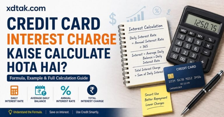 Credit Card Se Cash Withdrawal Karne Par Kitna Charge Lagta Hai?