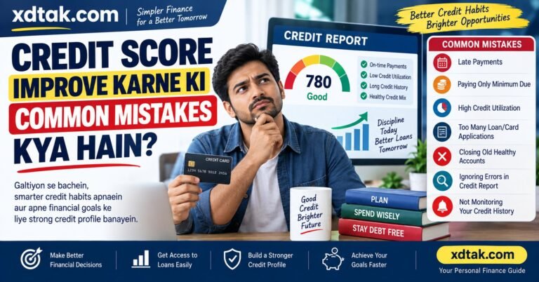 Credit Score Improve Karne Ki Common Mistakes Kya Hain? 10 Mistakes