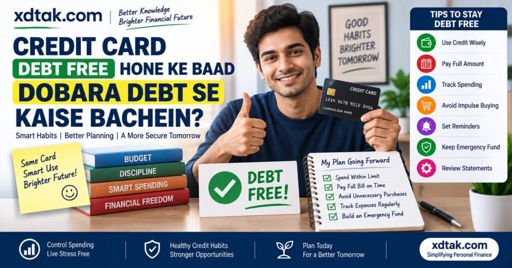 Credit Card Debt Free Hone Ke Baad Dobara Debt Se Kaise Bachein?