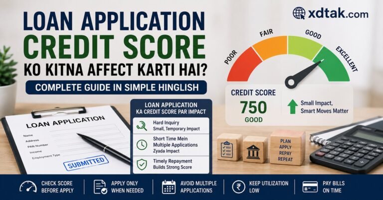Loan Application Credit Score Ko Kitna Affect Karti Hai?